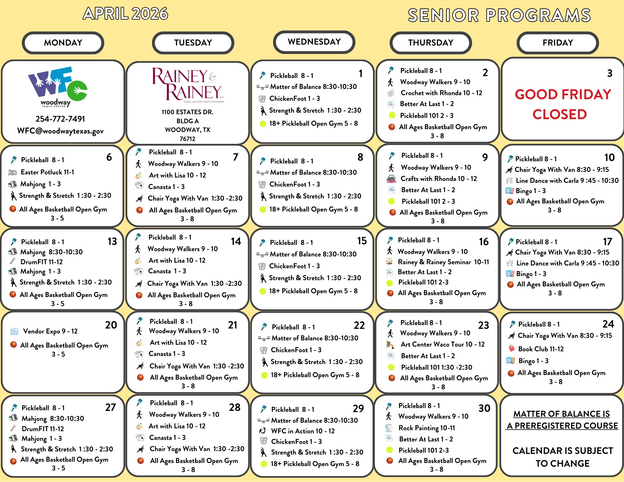 Senior – April 2026